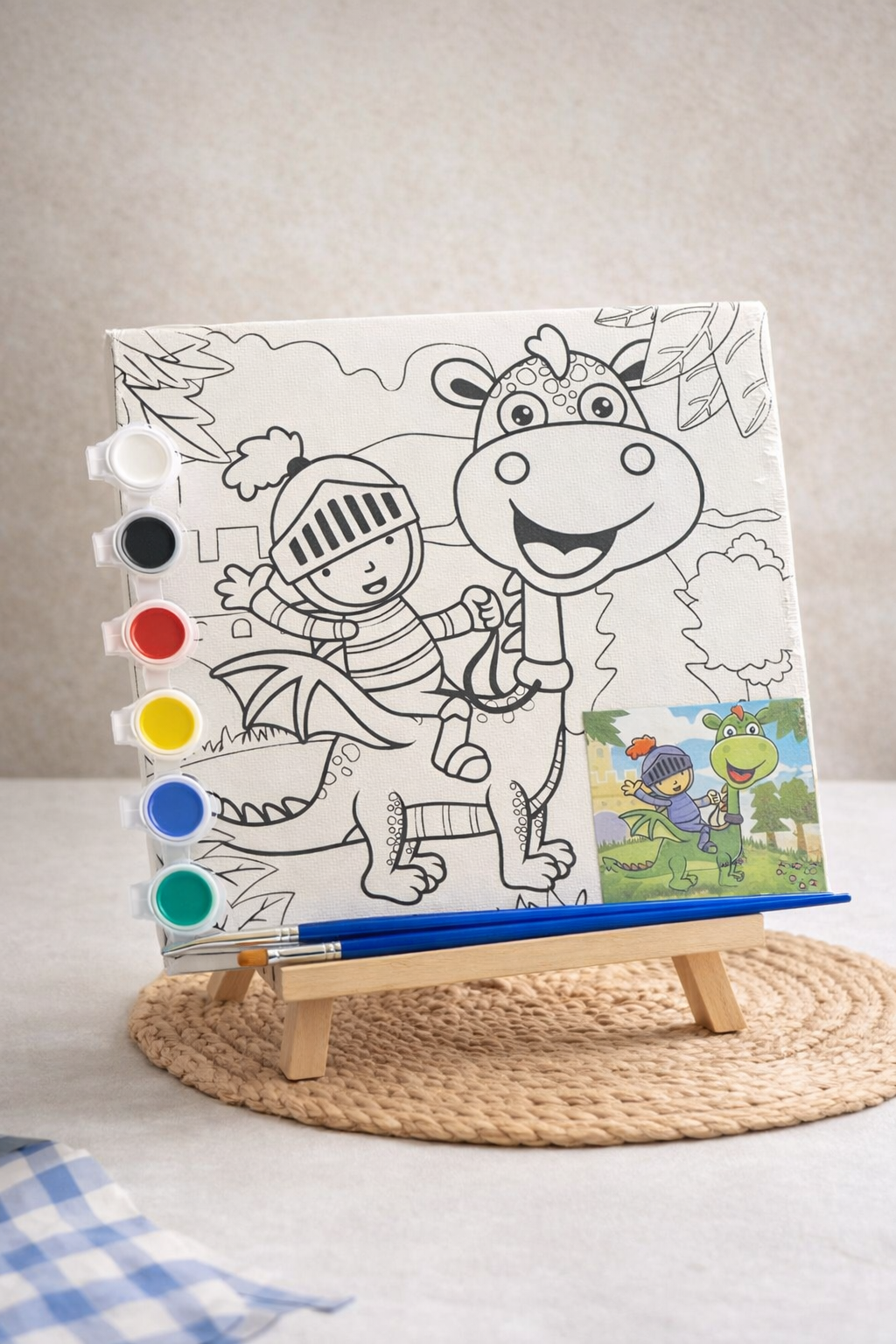 Paint Your Own Canvas Kit 🎨🤍
